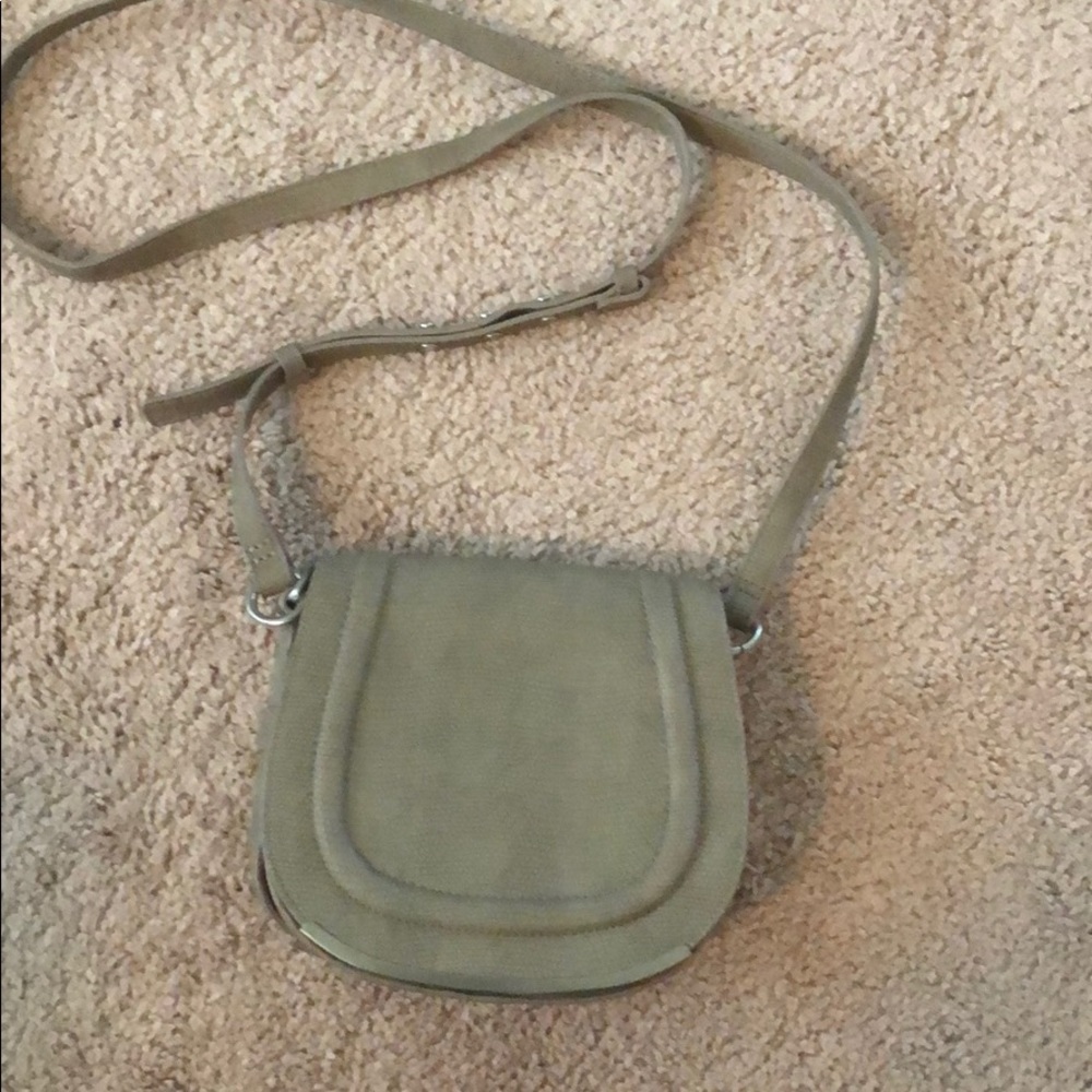 BCBGeneration taupe textured bag